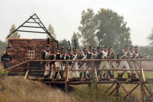 Реконструкция Битва на реке Вохна 1812 год