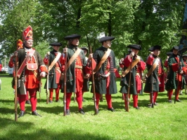 Флигель-рота участник 300-летия Полтавской битвы