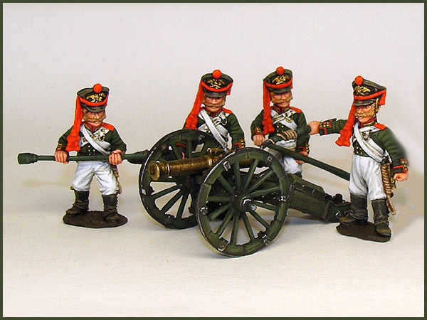 Гвардейская пешая артиллерия. Россия, 1812 год